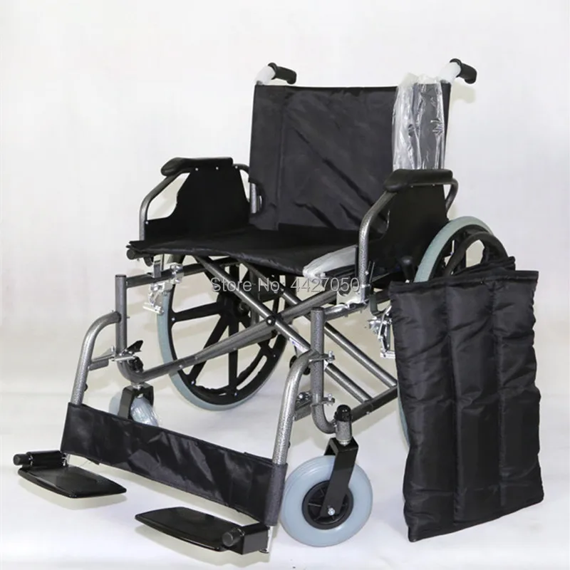 

Good quality best price Big size big seat width 56cm capacity 175kg manual wheelchair rehabilitation equipment