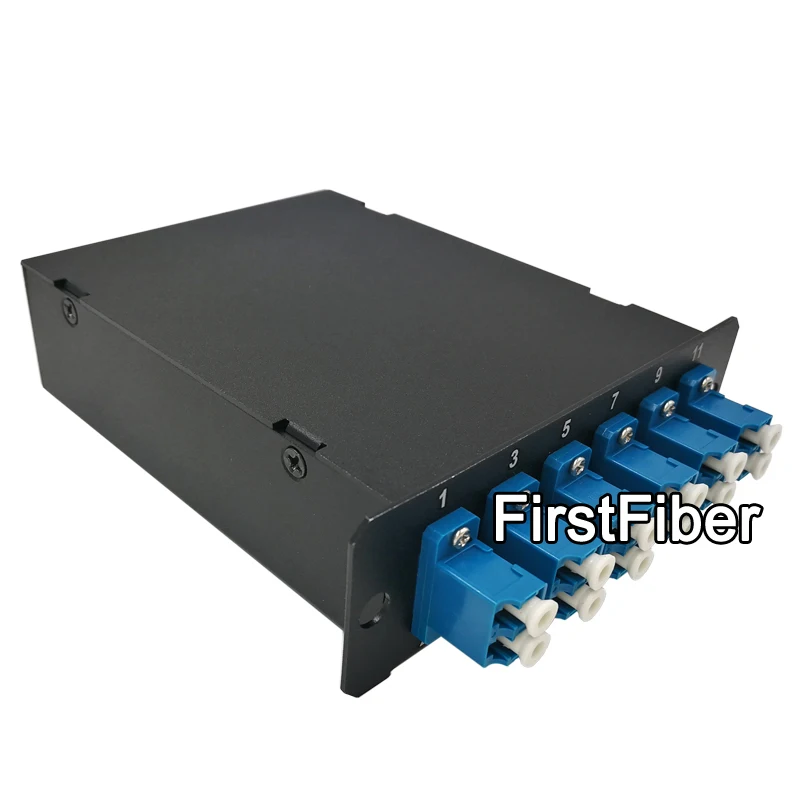 FirstFiber 12 Fiber MPO MTP Breakout Cassette с кабелем MPO для LC