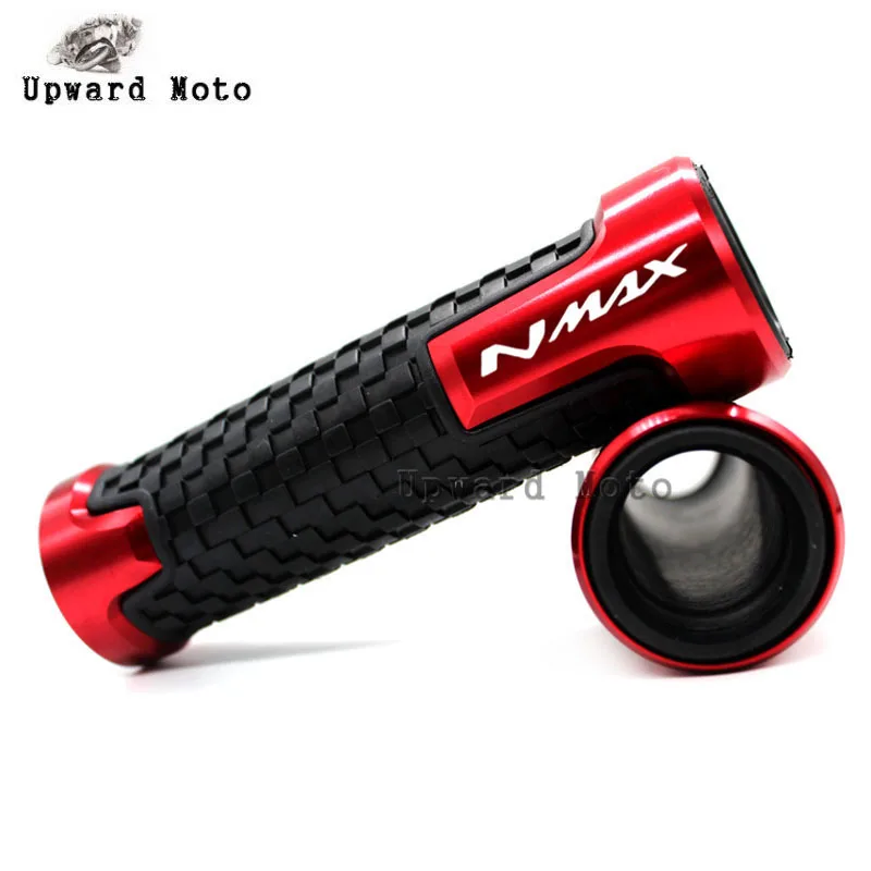 Для YAMAHA NMAX155 N-MAX155 NMAX 155 Аксессуары для мотоциклов 22 мм 7/8 ''Руль рукоятки «Грипсы» ручка, рукоятка - Цвет: Red