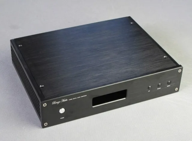 

Customs Aluminum chassis case for ES9028 ES9038PRO DAC with XLR USB hole on rear plate DIY audio free shipping