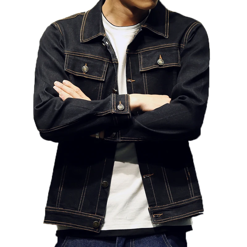 HCXY 2018 Brand Men's Jeans Jackets Clothing Ripped