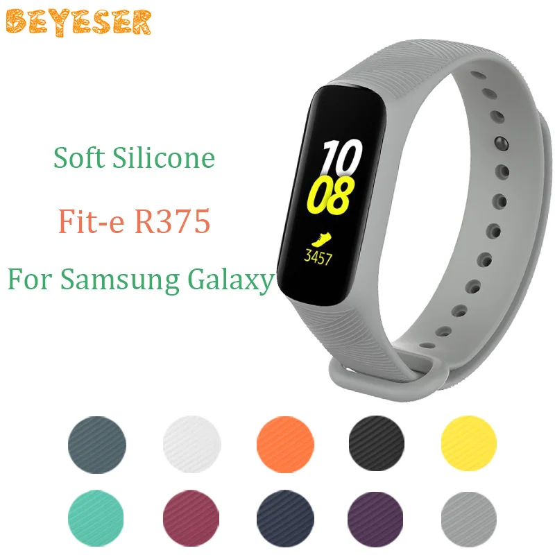 

Soft silicone watch band For Samsung Galaxy Fit-e R375 Replacement watches Strap For Galaxy Fit-e R375 Bracelet belt wristband