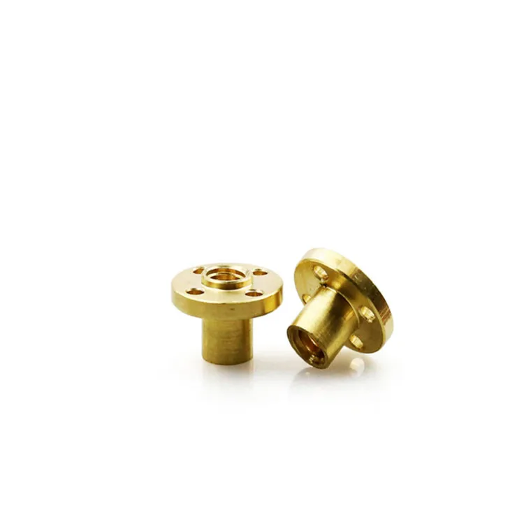 T8   8mm T Type Lead Screw Nut Brass Nut For CNC Parts for 3D printer Z Axis (20)