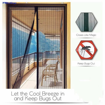 

Summer Anti Mosquito Insect Fly Magnetic Door TLHOTTOP