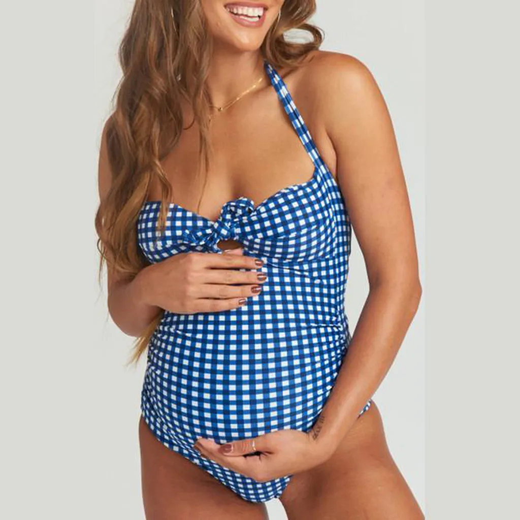 MUQGEW женский купальный костюм для беременных с принтом летний костюм бикини купальный костюм Пляжная одежда для женщин