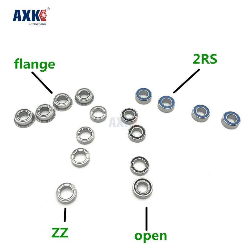 Axk 10 шт. Mr106zz Abec-5 6x10x3 мм Глубокие шаровые подшипники Mr106/L-1060 Zz