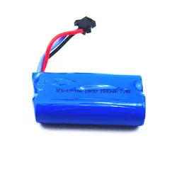 Оригинальный 7,4 V 1500 mAh Lipo аккумулятор для UDI002 UDI902 RC лодка запасные части