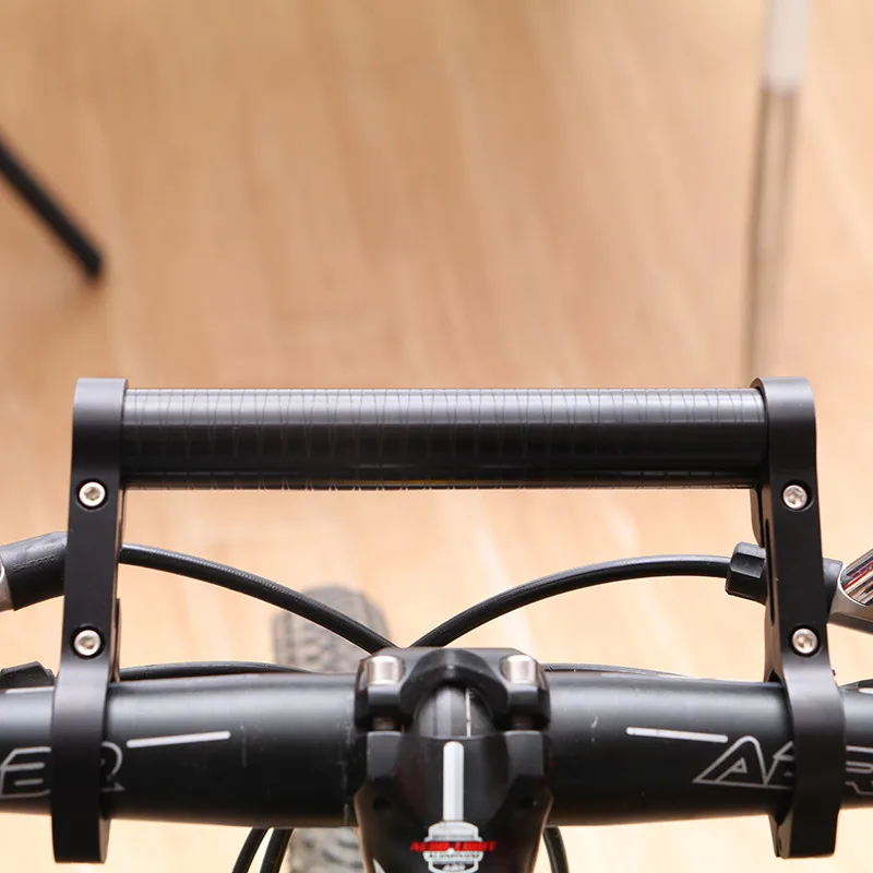 Bicycle Extender Mount Bracket Flashlight Holder Handle Bar Bike Accessories US