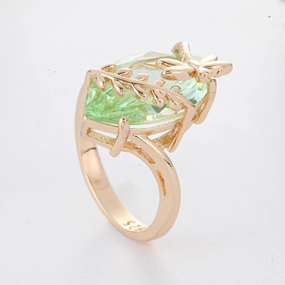 Обручальное кольцо с камнем, кольца с лунным камнем для женщин, ювелирные изделия с кристаллами, обручальное кольцо для женщин, подарки, аксессуары Anillos Mujer E5T038