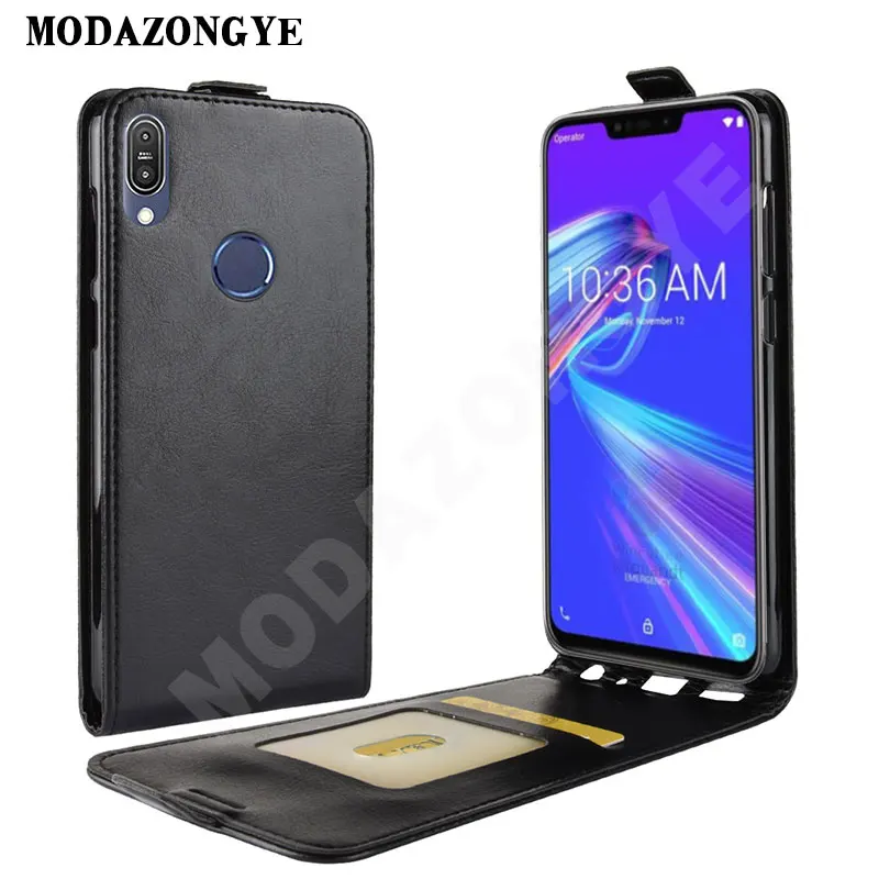 

Asus Zenfone Max Pro M2 ZB631KL Case 6.0 Wallet PU Leather Back Cover Phone Case For Asus Zenfone Max M2 ZB633KL ZB 633KL 631KL