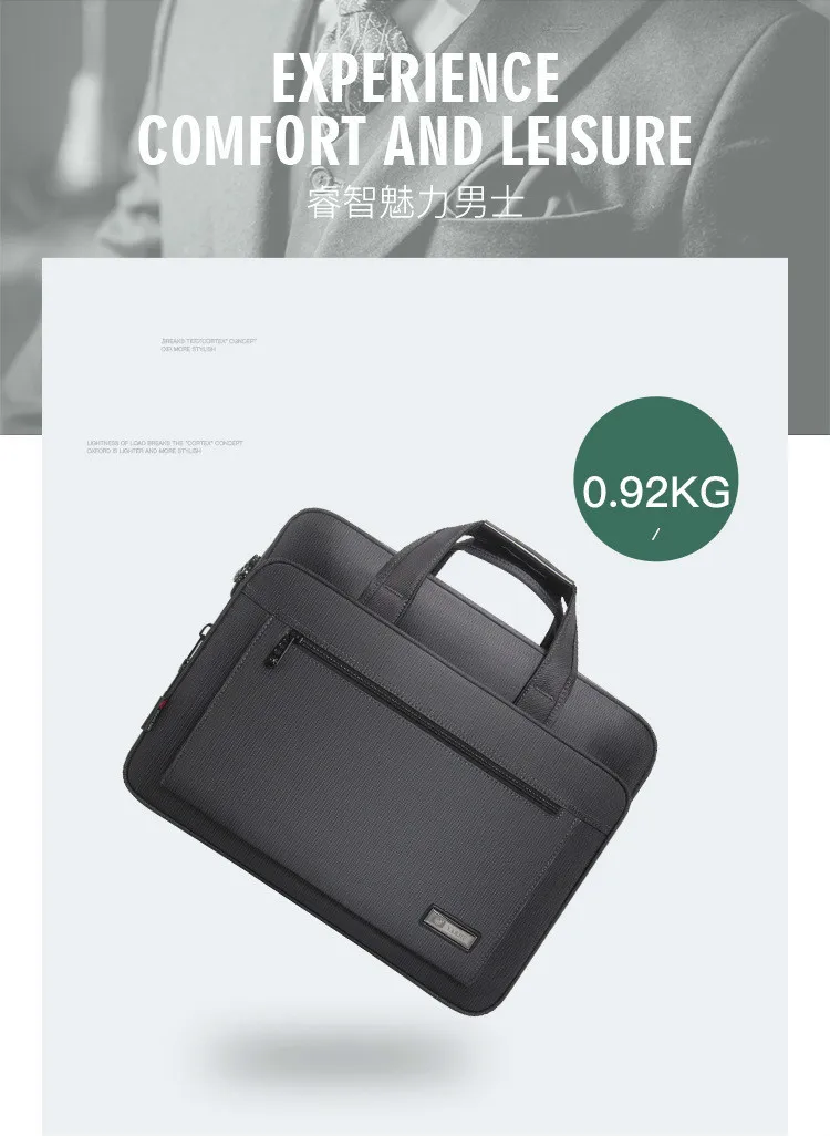 Большой Вместительный серый портфель для мужчин, 15,6 дюймов, сумка для ноутбука, мужская деловая оксфордская сумка для компьютера, мужская сумка-мессенджер, Maletas Sac