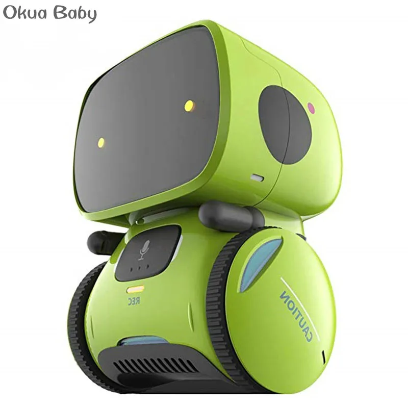 2019 Newest Type Robots for Kids Dance Voice Command Touch Control Toys Interactive Robot Cute Toy Smart Robotic New years Gifts