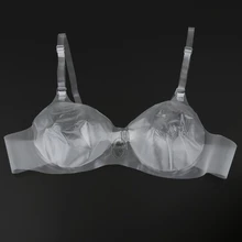 Сексуальный прозрачный бюстгальтер для женщин с мягкой чашкой термопластичный полиуретановый бюстгальтер невидимый бюстгальтер с плечевым ремнем прозрачный бюстгальтер с мягкой чашкой для девушек