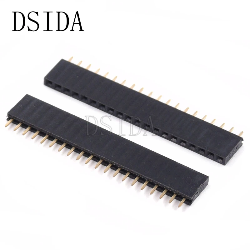 10PCS Single Row 20Pin 1x20 Female Socket Connector 2.54mm Pitch