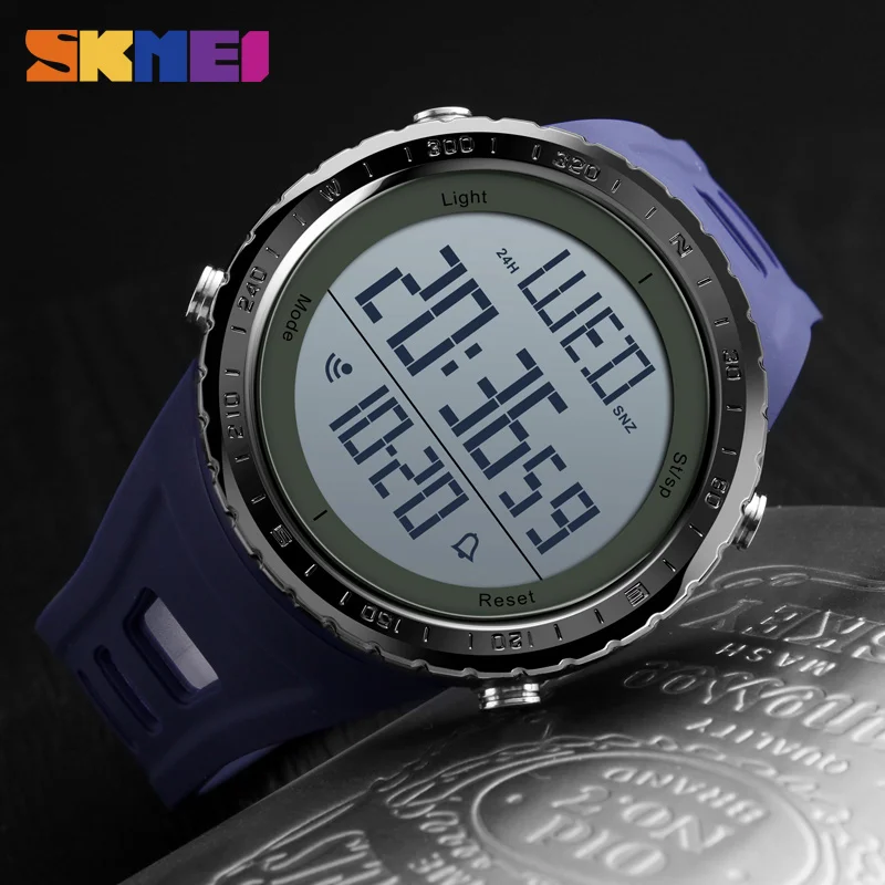 Skmei 1310 спортивные часы мужские с большим циферблатом уличные хронографом