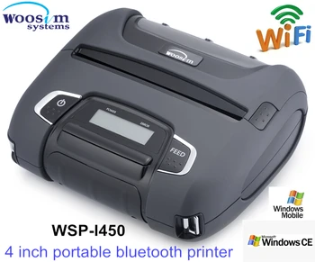 

Mini mobile bluetooth receipt barcode printer Woosim WSP-I450