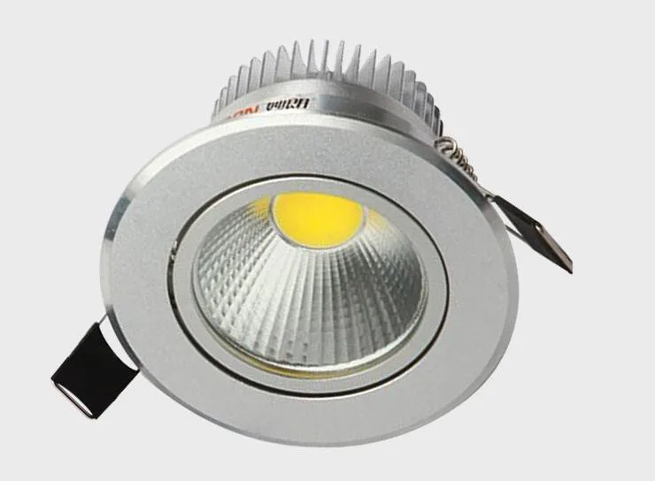1X Super Bright Dimmable Led downlight light COB Ceiling Spot Light 3w 5w 7w 12w ceiling recessed Lights Indoor Lighting