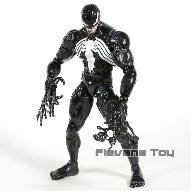 Горячие игрушки Marvel Legends Venom Spiderman 1/6 Масштаб ПВХ фигурка Коллекционная модель игрушки