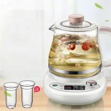 Тушеный с полностью автоматическим утолщенным стеклянным котлом Многофункциональный термоэлектрический чайник Защита от перегрева