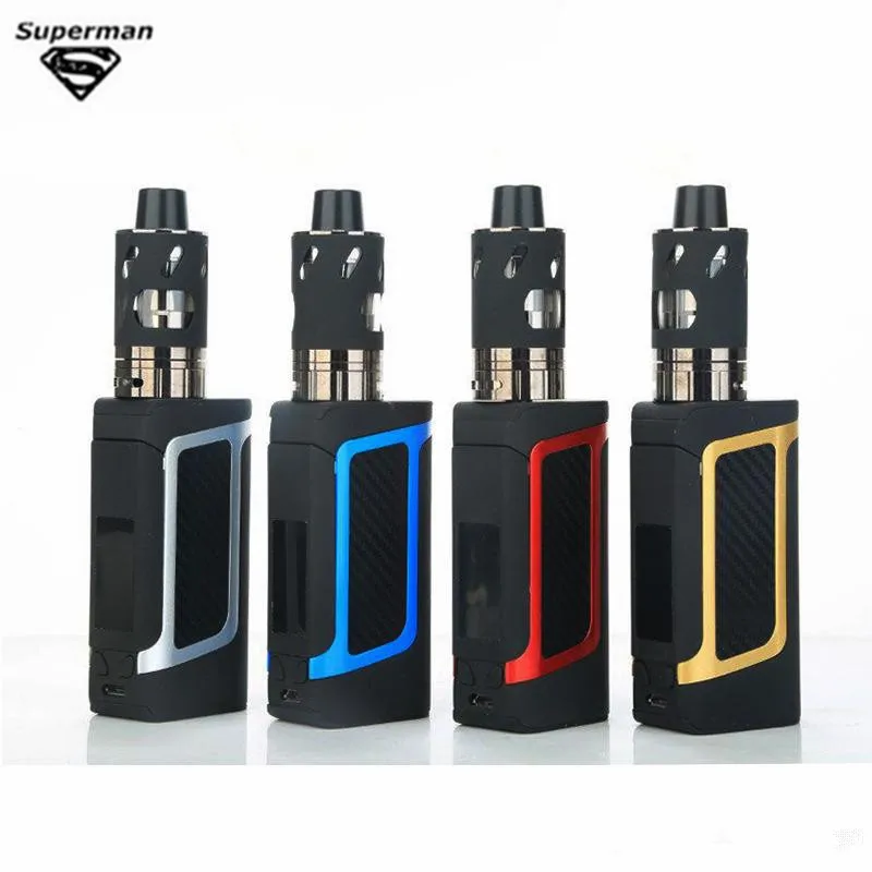 

DWT-X7 80w Box Mod Kit electronic cigarette built-in 2000mah battery Airflow Control Atomizer Vape Mods Vaporizer Starter kits