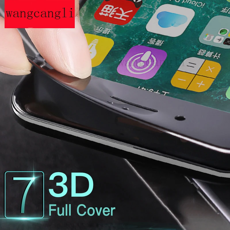 Wangcangli 3D для iphone 6s 7 Защитное стекло экрана 8 plus бронированное устойчивое к