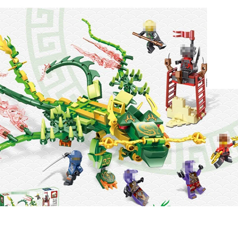 

Ninja Ninjago Lloyds Flying Dragon Motorcycle Kai LegoINGlys NinjagoINGly Tornado Models Building Toys for Children Christmas
