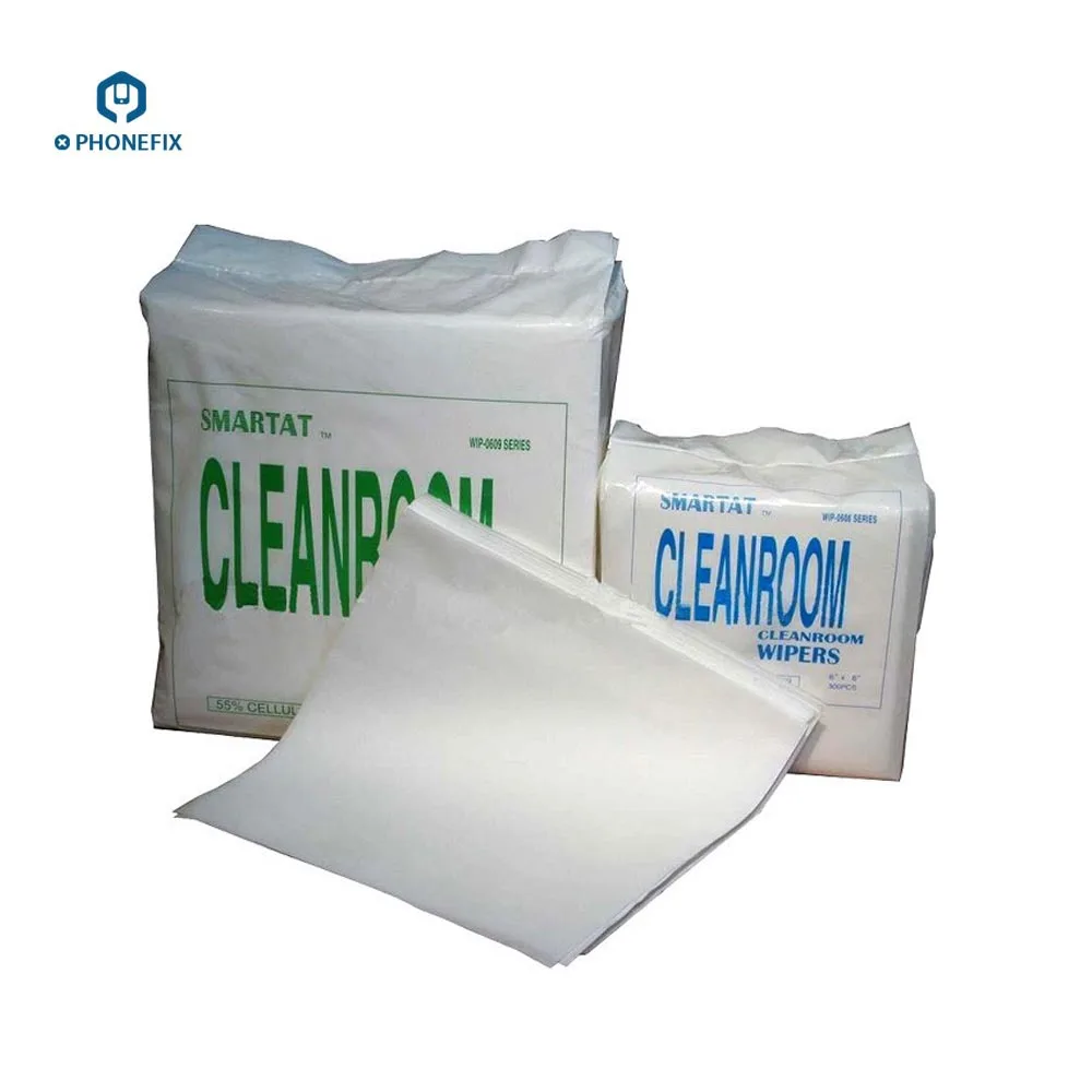 

200pcs/lot Anti-static Microfiber Dusting Cloth Dust-Free Cleanroom Wiper For Cleaning Phone Screen and Microscope camera Lens