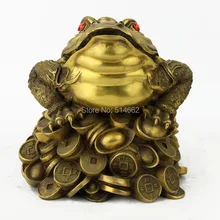 Большая Медная трехногая жаба, денежная жаба