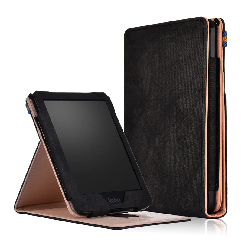 

Smart pu Leather For KOBO Clara HD 6 inch (2018) Ultra Slim shockproof case for kobo clara hd cover With Auto Sleep/Wake up