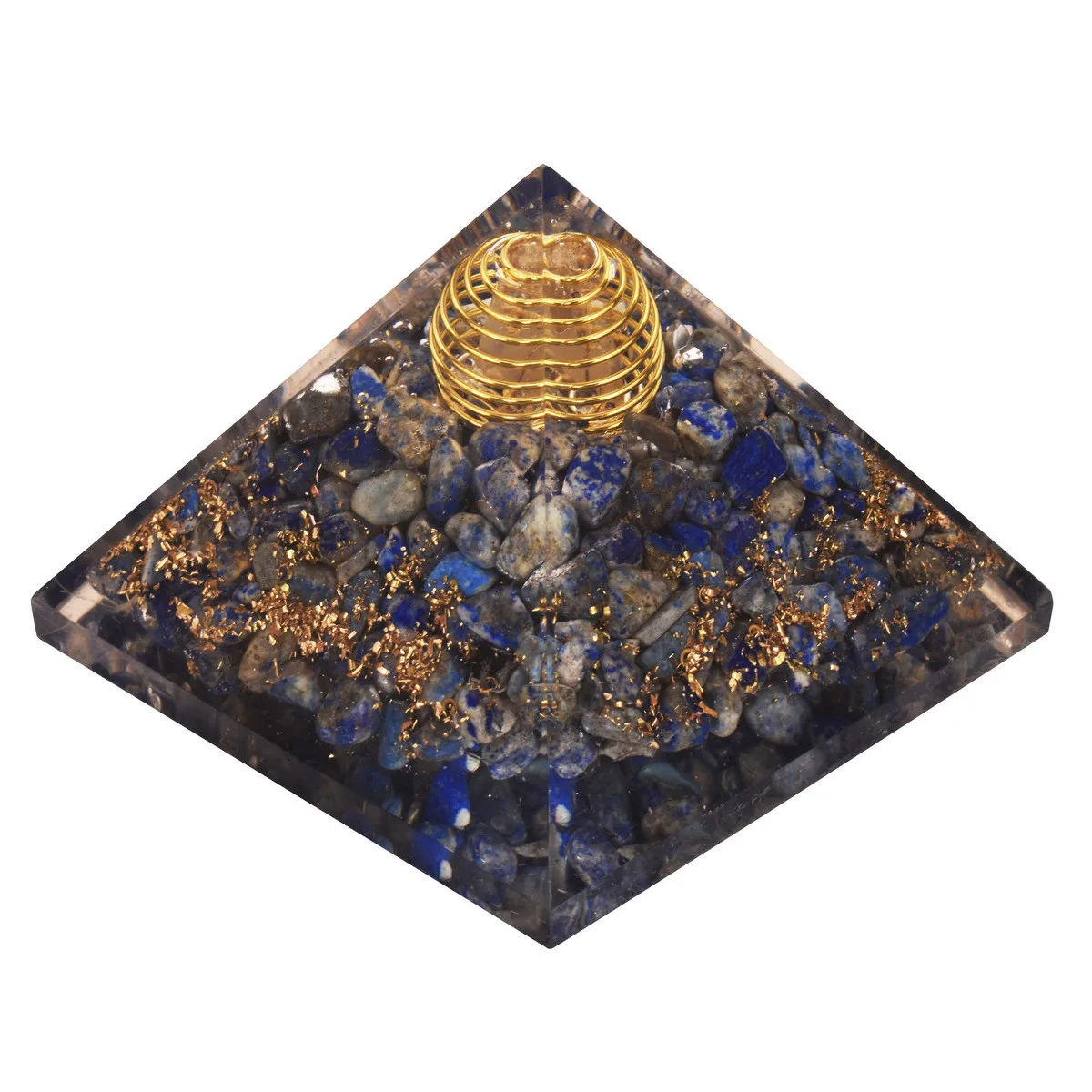 65-75 мм камень фэн-шуй, натуральная пирамида из кристалла кварца, драгоценный камень для йоги, энергетический лечебный камень, украшение для дома и сада, новинка - Color: 4
