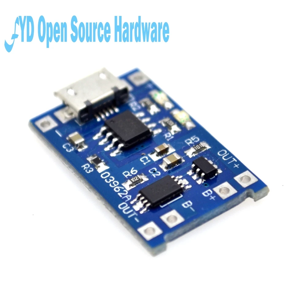 10 шт. зарядная плата TP4056 с Micro USB 5 В 1A 18650|charging board|battery charger modulecharger module |