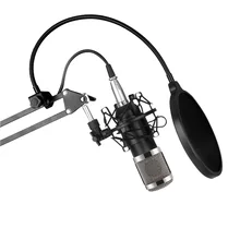 Professional KTV Microphone BM800 Condenser Microphone Pro Audio Studio Vocal Recording Mic KTV Karaoke Metal Shock Mount metal 55sh microphone rose gold color vocal dynamic retro vintage mic 55 sh for mixer audio studio video singing recording