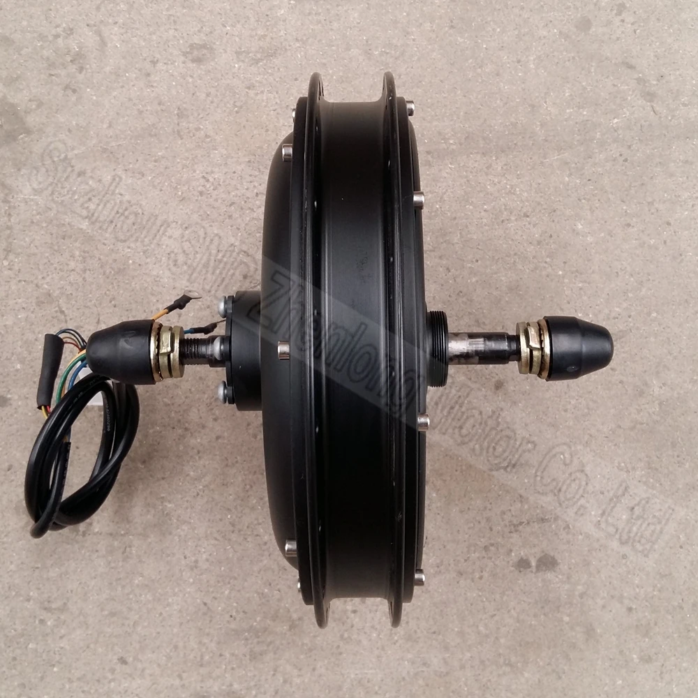 Clearance 60v Electric bike rear spoke wheel hub motor 36V48V 1000W /top quality brushless dc hub motor from motor factory  G-M032 4