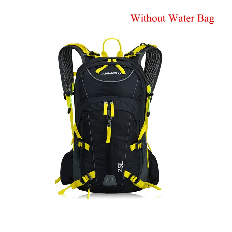 Anmeilu сумка для воды с дождевиком Водонепроницаемая 25л спортивная сумка для отдыха на природе альпинистский походный велосипедный рюкзак гидратационный пузырь - Цвет: 1012YBK