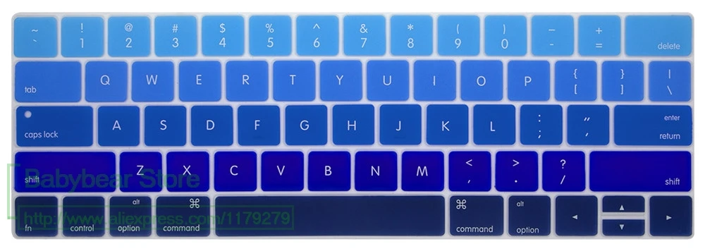 Для, новинка, Apple Macbook Pro retina 13, 15, с сенсорной идентификационной панелью, A1706, A1707, защитный чехол для клавиатуры,, американский раскладной английский