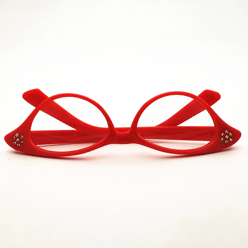 Новые ретро пикантные очки для женщин и мужчин, фирменный дизайн, винтажные очки в форме "кошачий глаз", модные женские очки, одноцветные очки, оправа DJ003