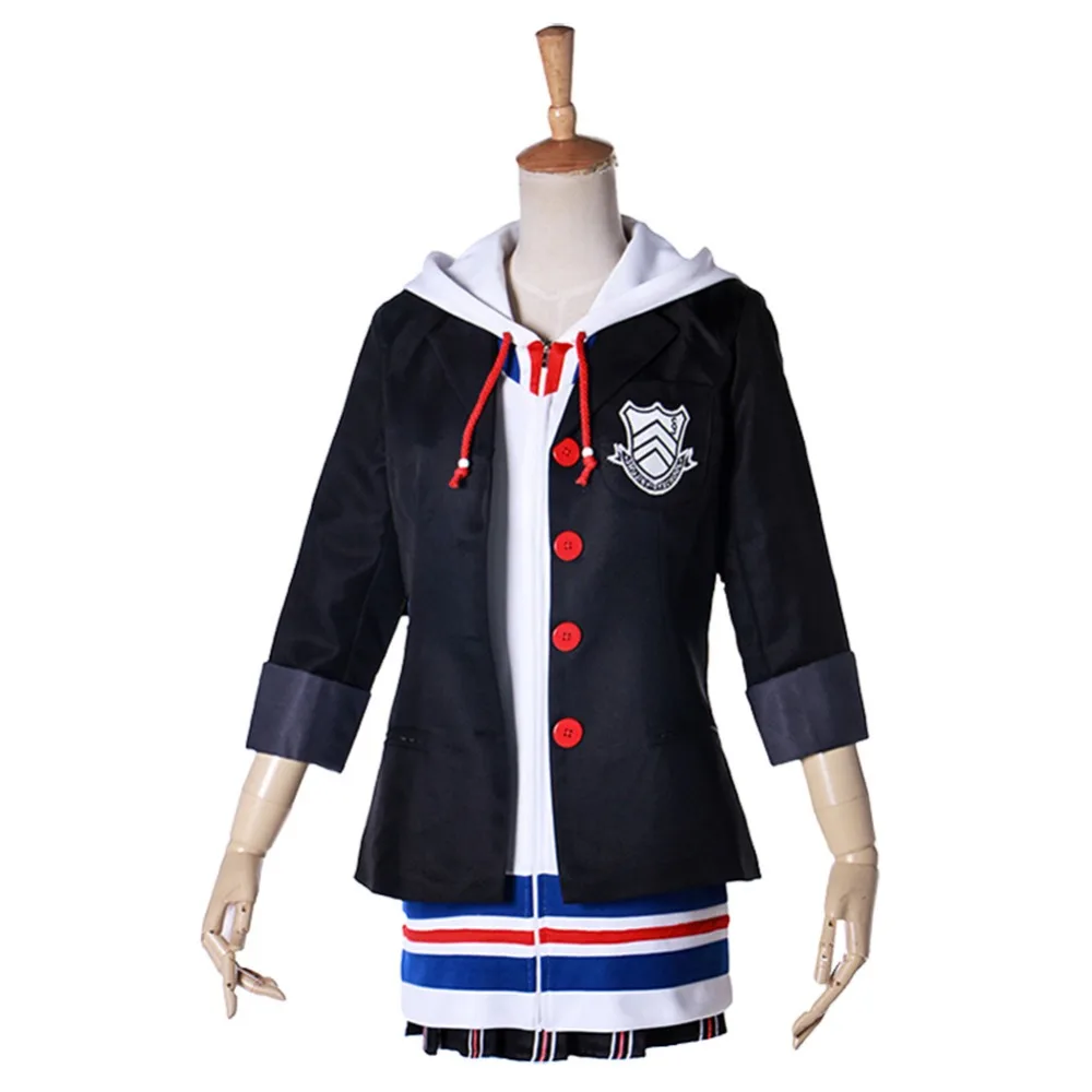 Платье для костюмированной вечеринки Persona 5 Anne Takamaki костюм куртка на Рождество и