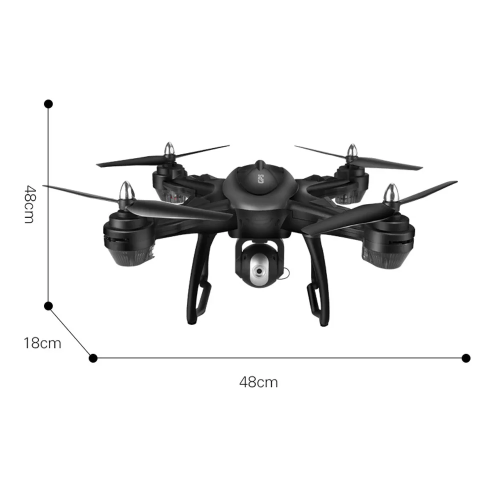 LH-X38G Дрон Двойной GPS wifi FPV Дрон с 1080 P HD камерой Дистанционное управление вертолет RC Квадрокоптер+ рюкзак профессиональный беспилотник