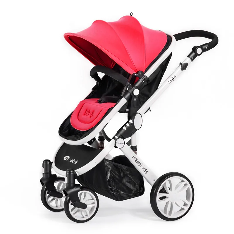 

Kidstrave Luxury Baby Stroller 2 in 1 High Land-Scape Pram Portable Baby Carriages For Newborns Kinderwagen Russia Free Shipping