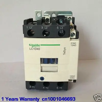 

DHL/EUB 5pcs NEW Original for Schneider LC1D40M7C LC1-D40M7C AC220V Contactor 15-18