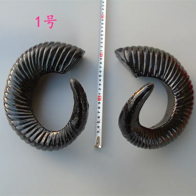 

Easter special simulation animal model simulation claw large sheep horn Performance decorative props