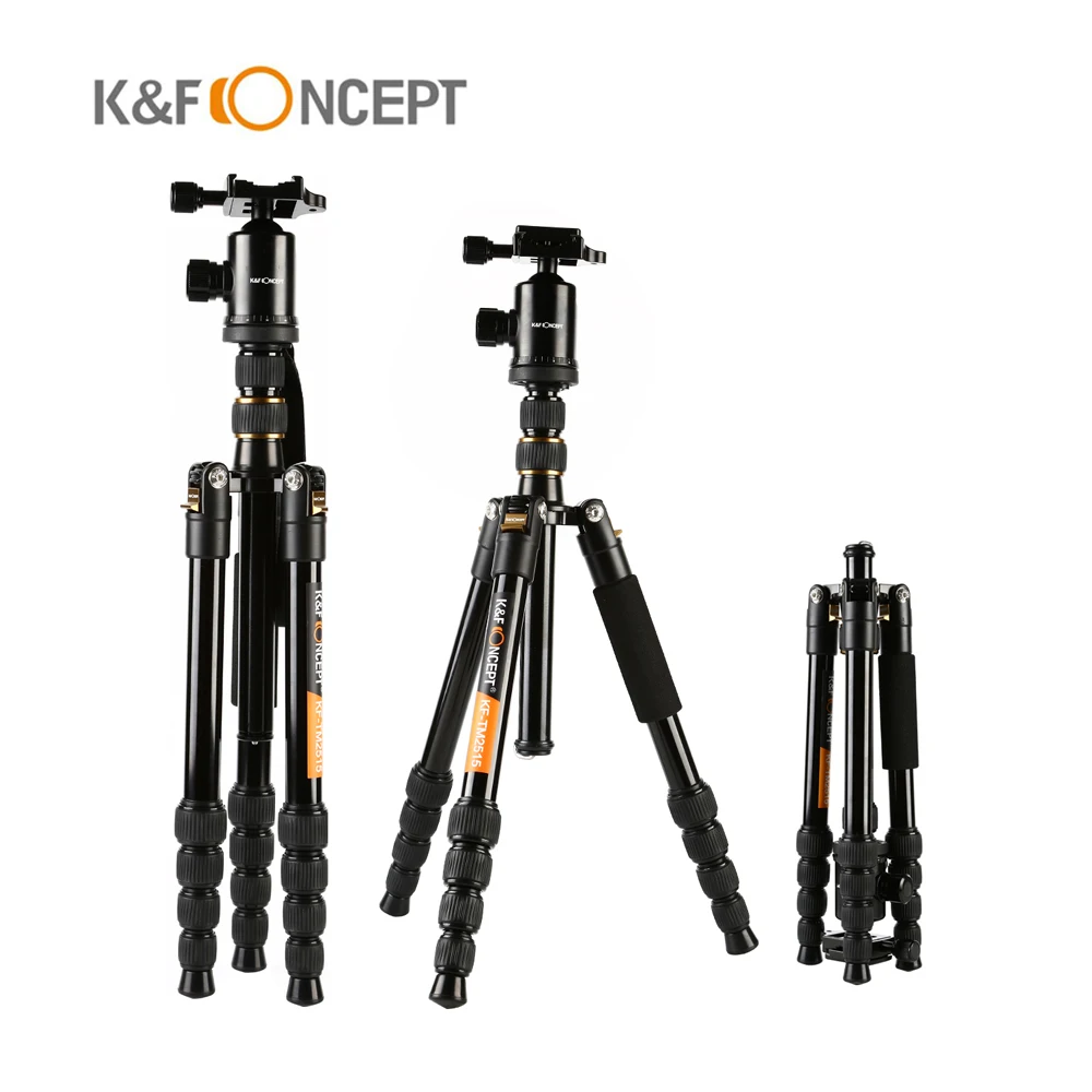 Professional Camera Tripod Aluminum alloy Photo Tripod with Ball Head