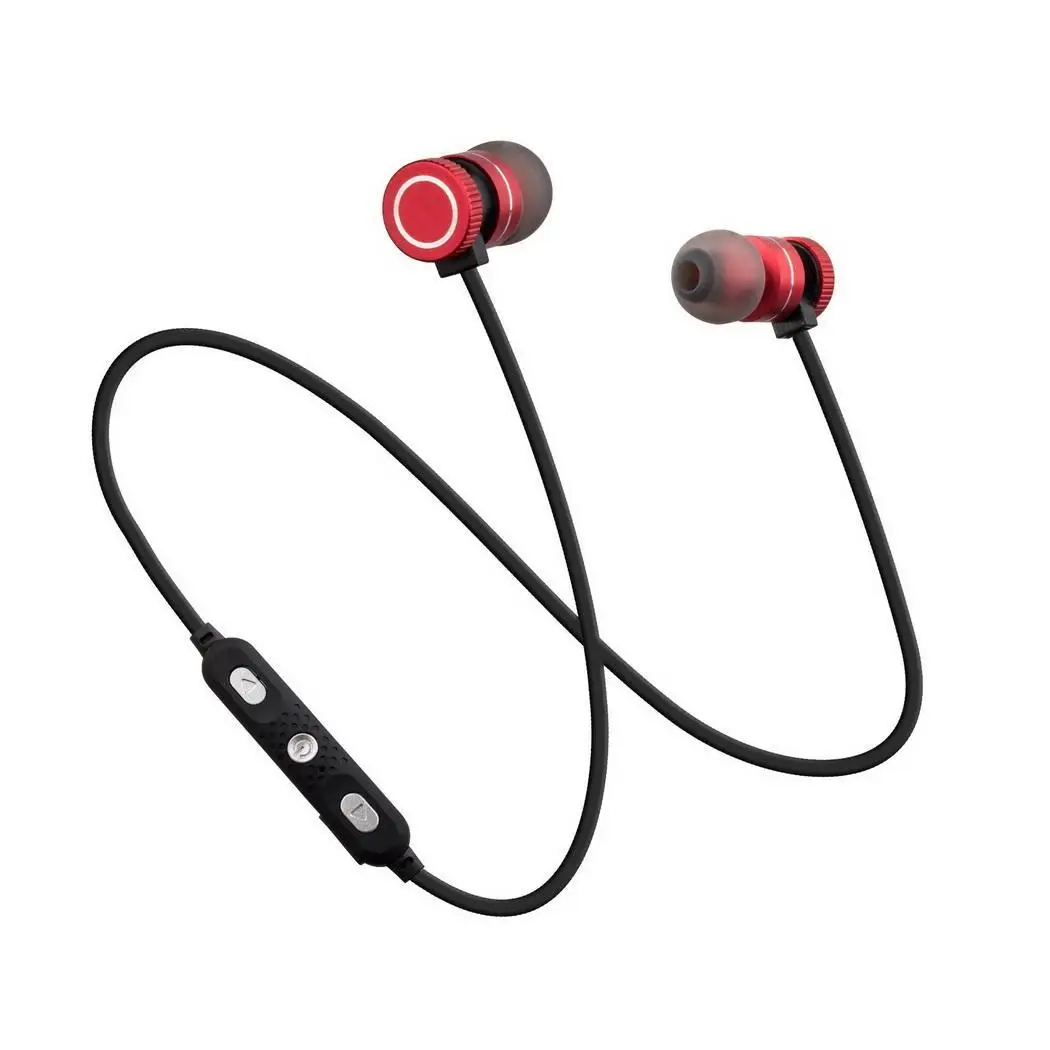 Bluetooth беспроводные наушники вкладыши магнитные спортивные 4 часа стерео V5.0
