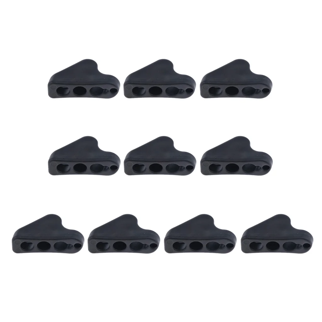 Anti Slide 10pcs Guy Line Cord Runner Camping Tent Rope Tensioner Fastener for Outdoor Home Car Field Tents Sleeping Bags 