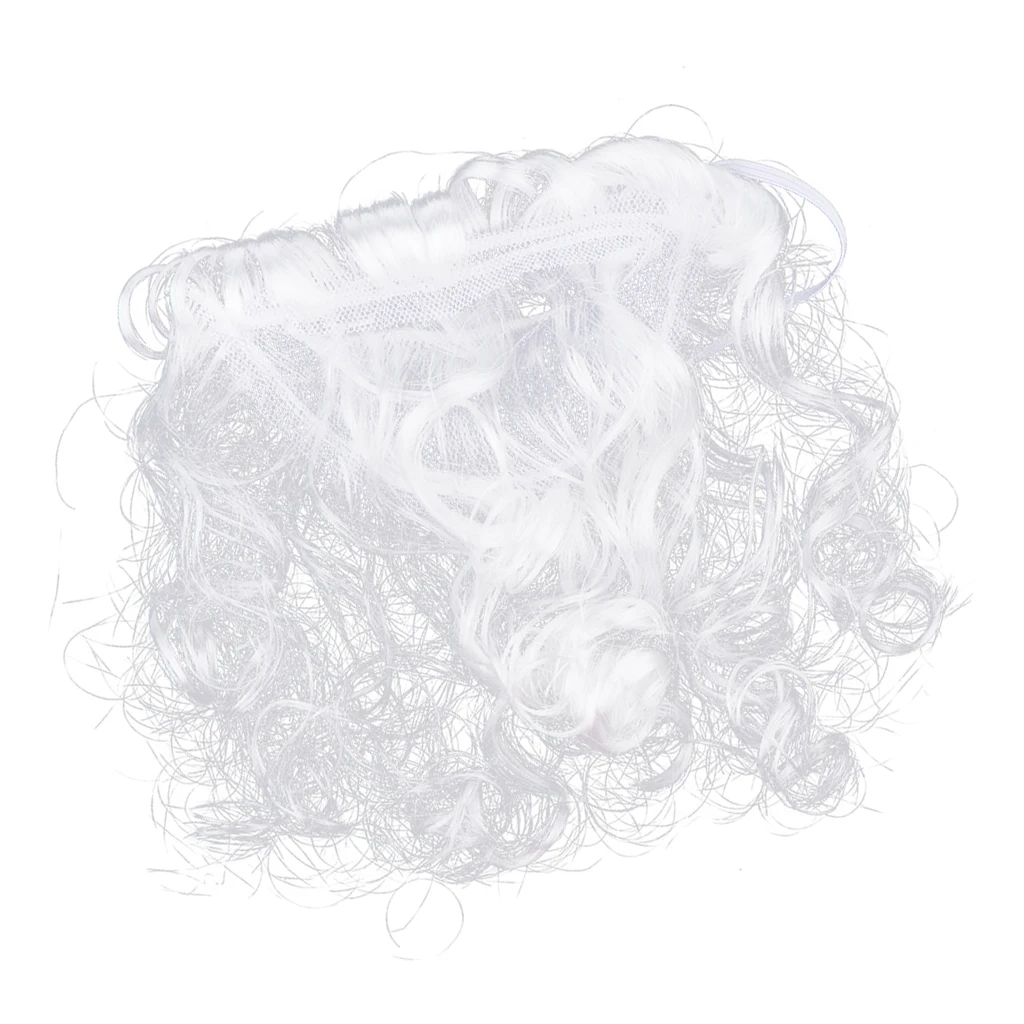 White Santa Claus Beard for Costume Adult Kids Christmas Party Fancy Dress