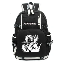 Persona мужской рюкзак, холщовый рюкзак, школьная сумка, женские дорожные сумки, Большой Вместительный рюкзак для ноутбука, рюкзак, сумка