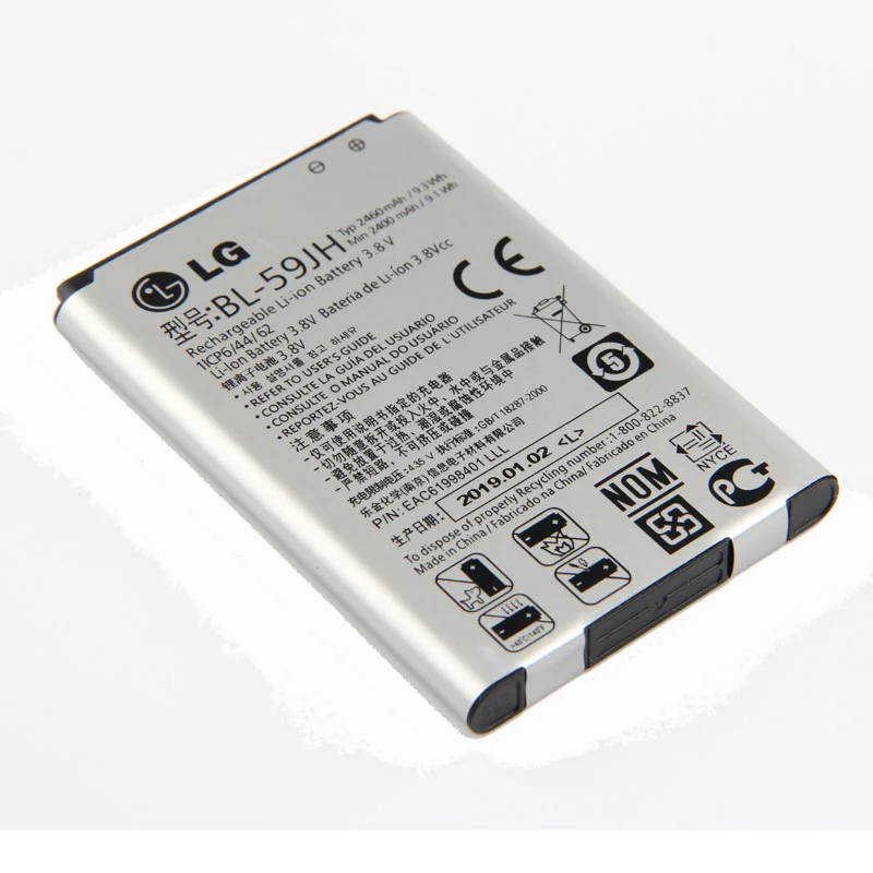 Оригинальная Аккумуляторная батарея для LG Optimus F3Q D520 F5 AS870 F6 D500 Lucid2|battery for|battery for lglg