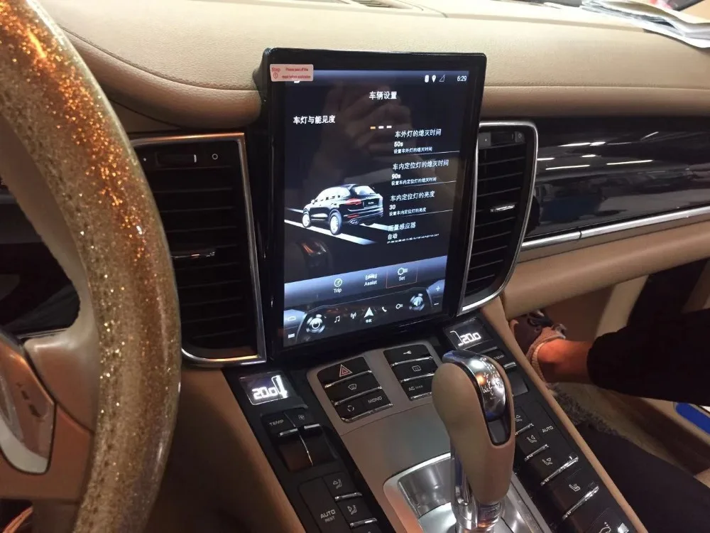 10," Tesla вертикальный экран Android Авторадио DVD аудио головное устройство Sat Nav для Porsche Panamera