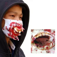 Horror Bucktooth Mask Scared Mask Halloween Costume Decoration Latex Masquerade Face Masks Adults Lower Half Face kimberly clark childs face mask w stretchable earloops 75 box latex free