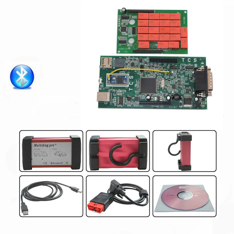 Multidiag pro bt A+ качество TCS OBDIICAT-150 как Multidiag Pro MVD,00 SW Bluetooth. R3/. R0+ KEYGEN Pro диагностический сканер инструмент - Цвет: Multidiag pro bt